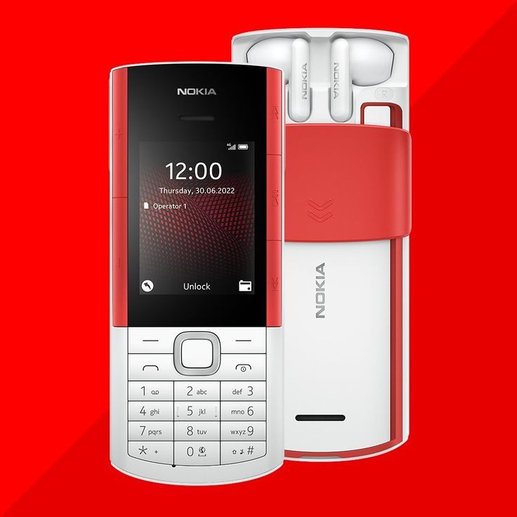هاتف Nokia 5710 XpressAudio — مع سماعات لاسلكية مدمجة