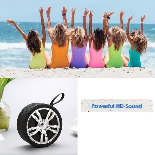 سماعة بلوتوث Odishion LN-2386 — شكل إطار السيارة مع إضاءة RGB